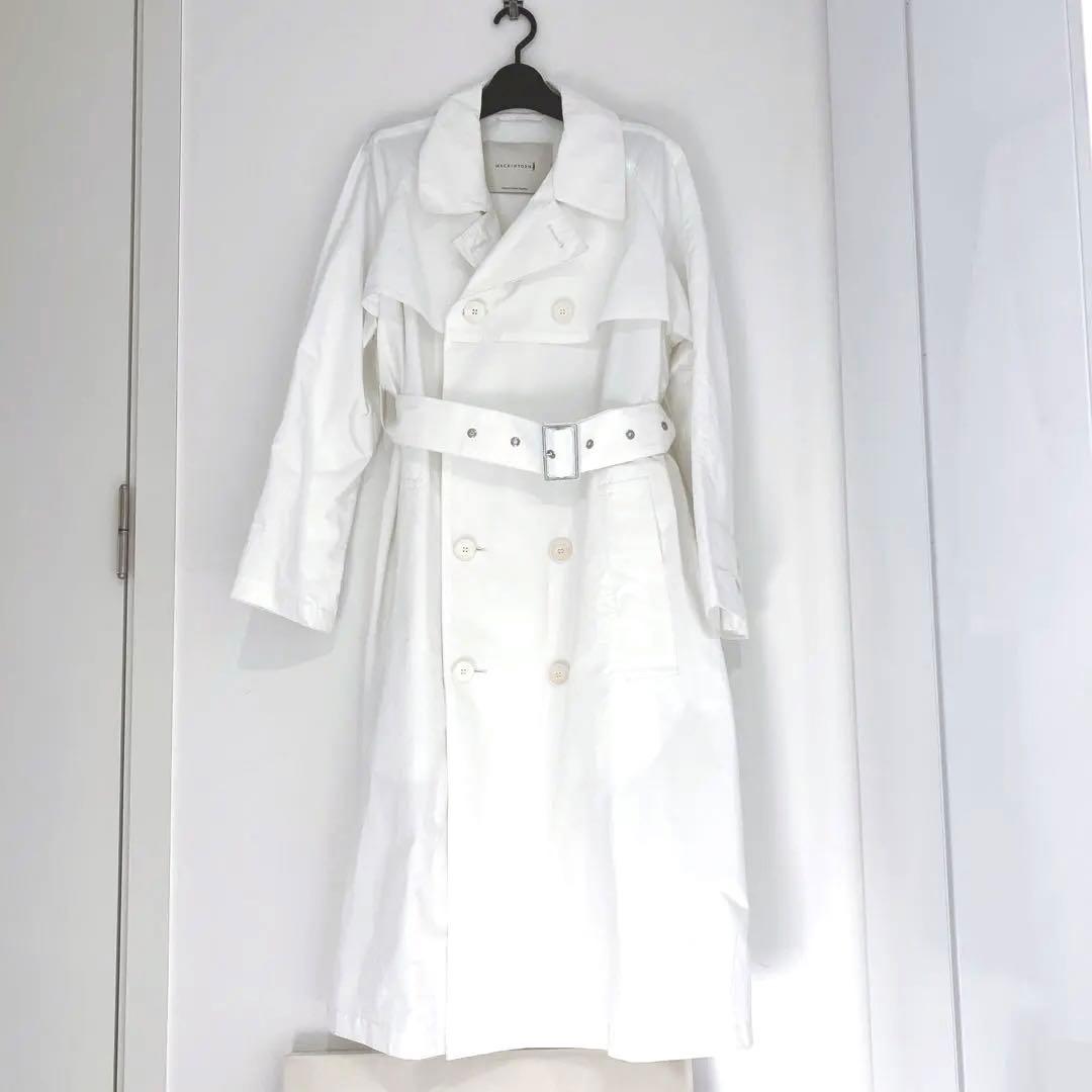 Macintosh トレンチコート　白