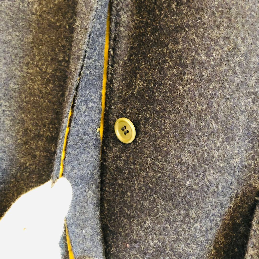 Paul Smith ポールスミス ウールコート 42 ネイビー 金 Lサイズ