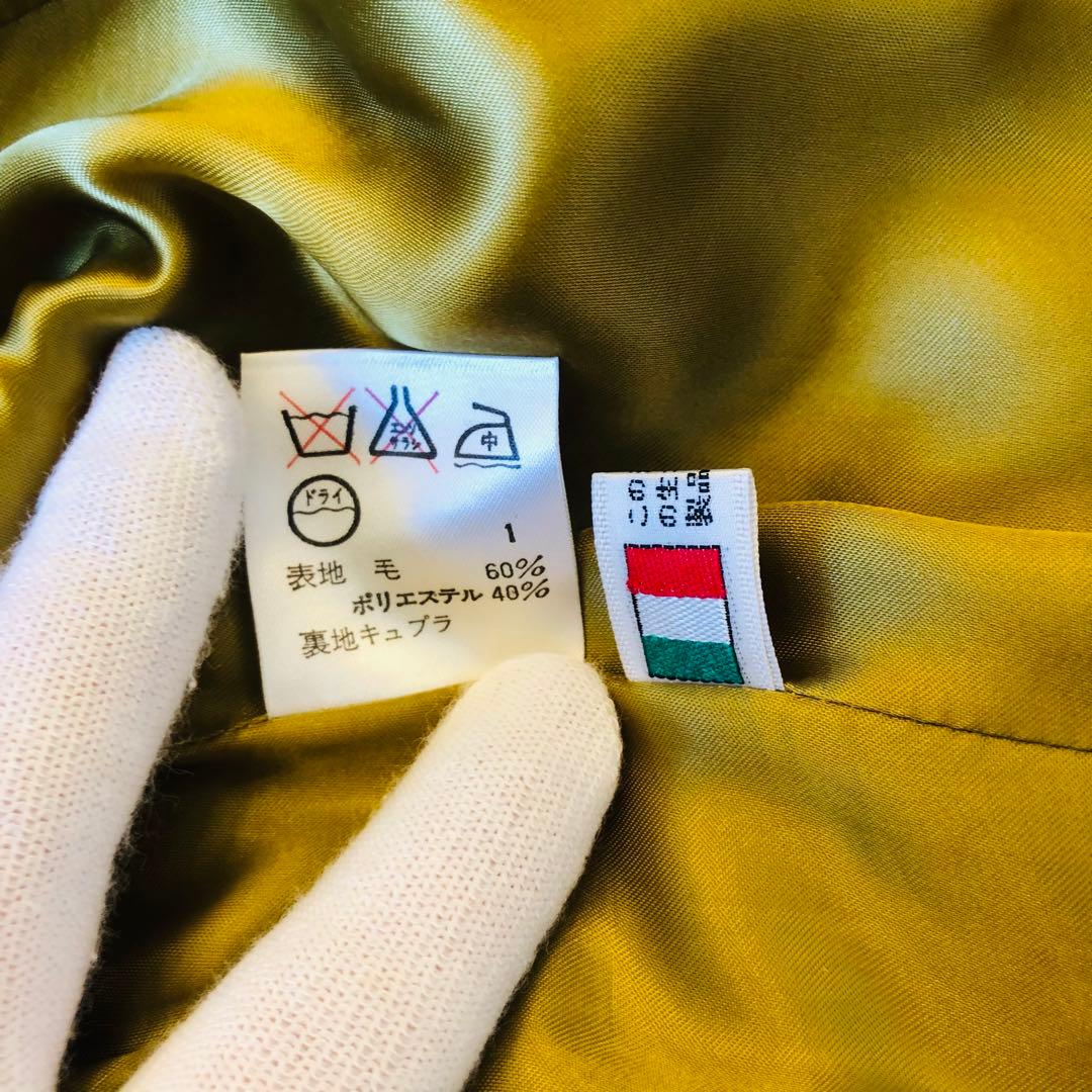 Paul Smith ポールスミス ウールコート 42 ネイビー 金 Lサイズ