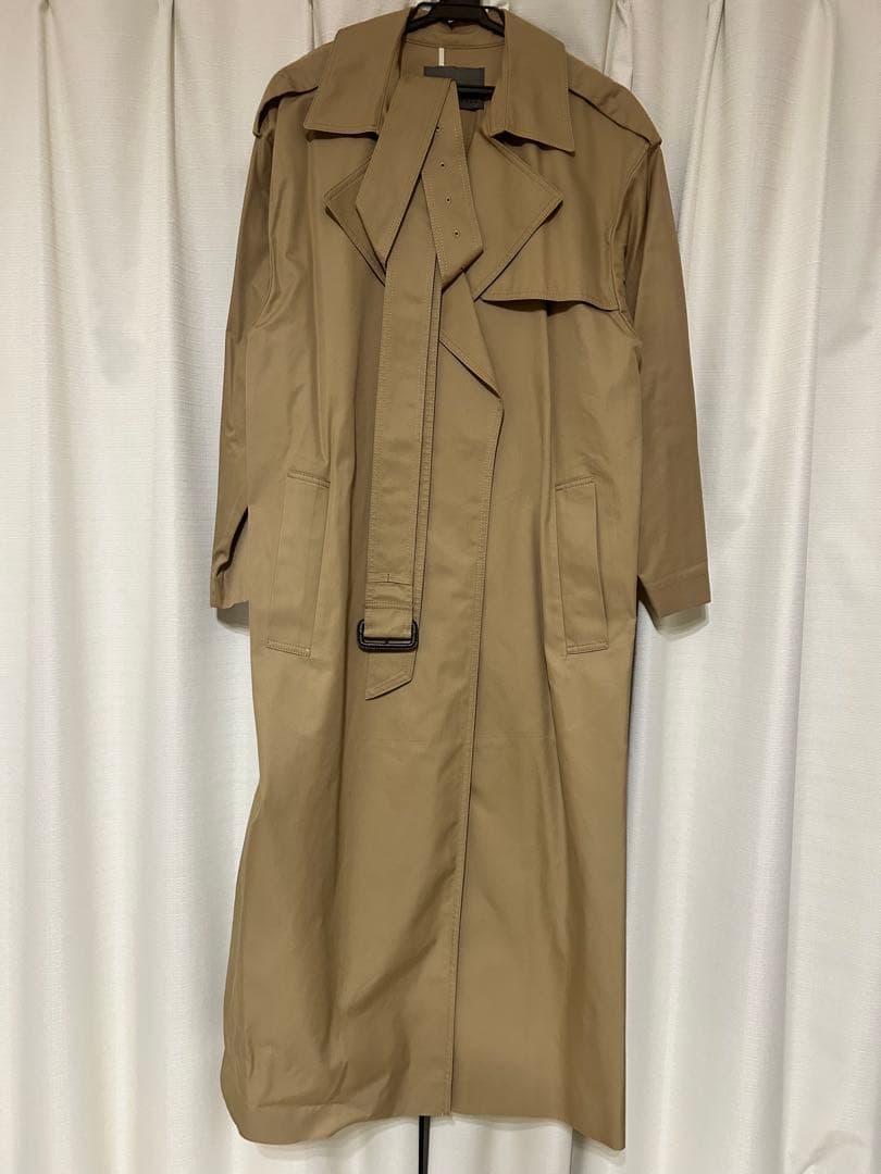 アンクレイヴ　トレンチコート ベージュ レディース　サイズ2