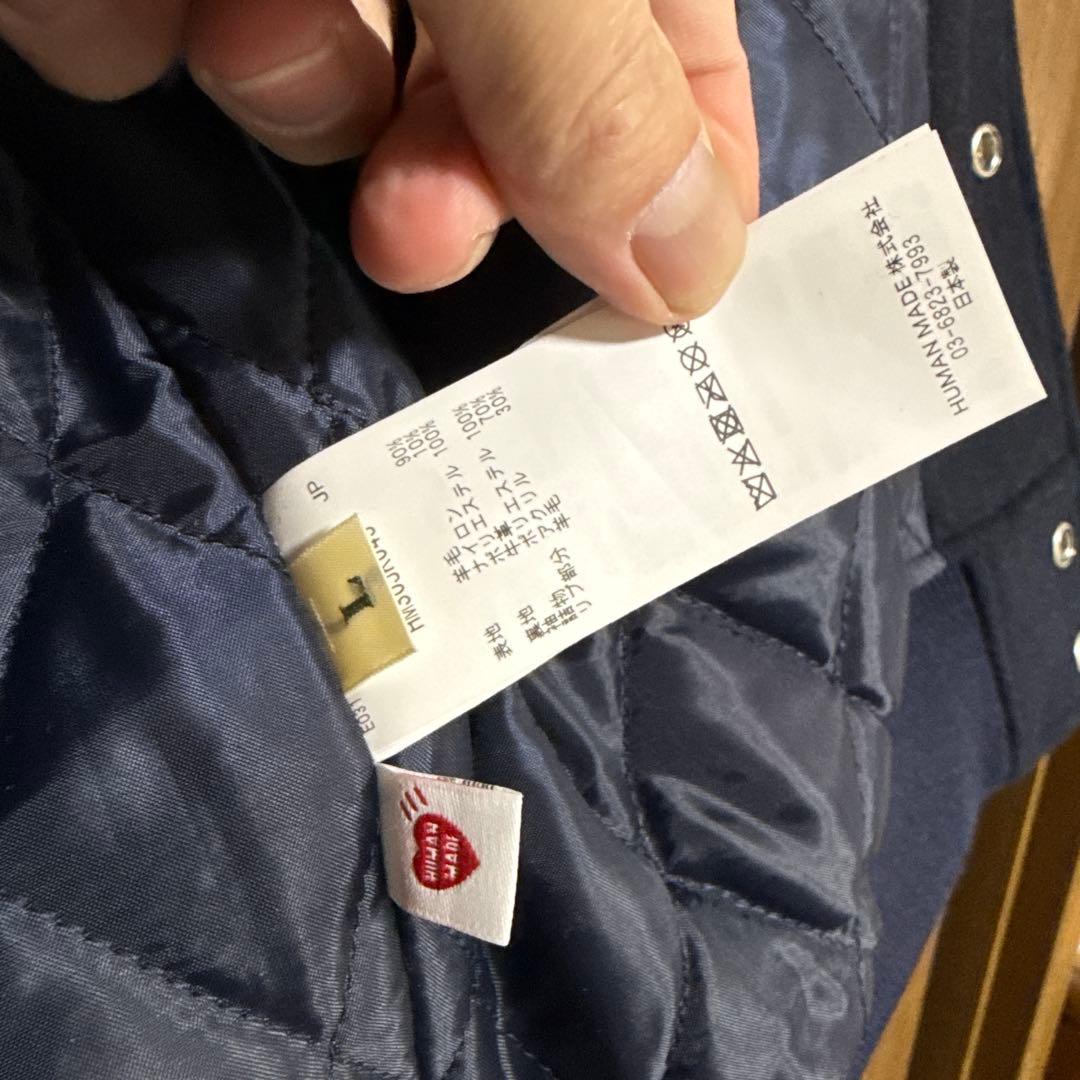 今期 新作 HUMAN MADE スタジャン (L) NIGO KENZO