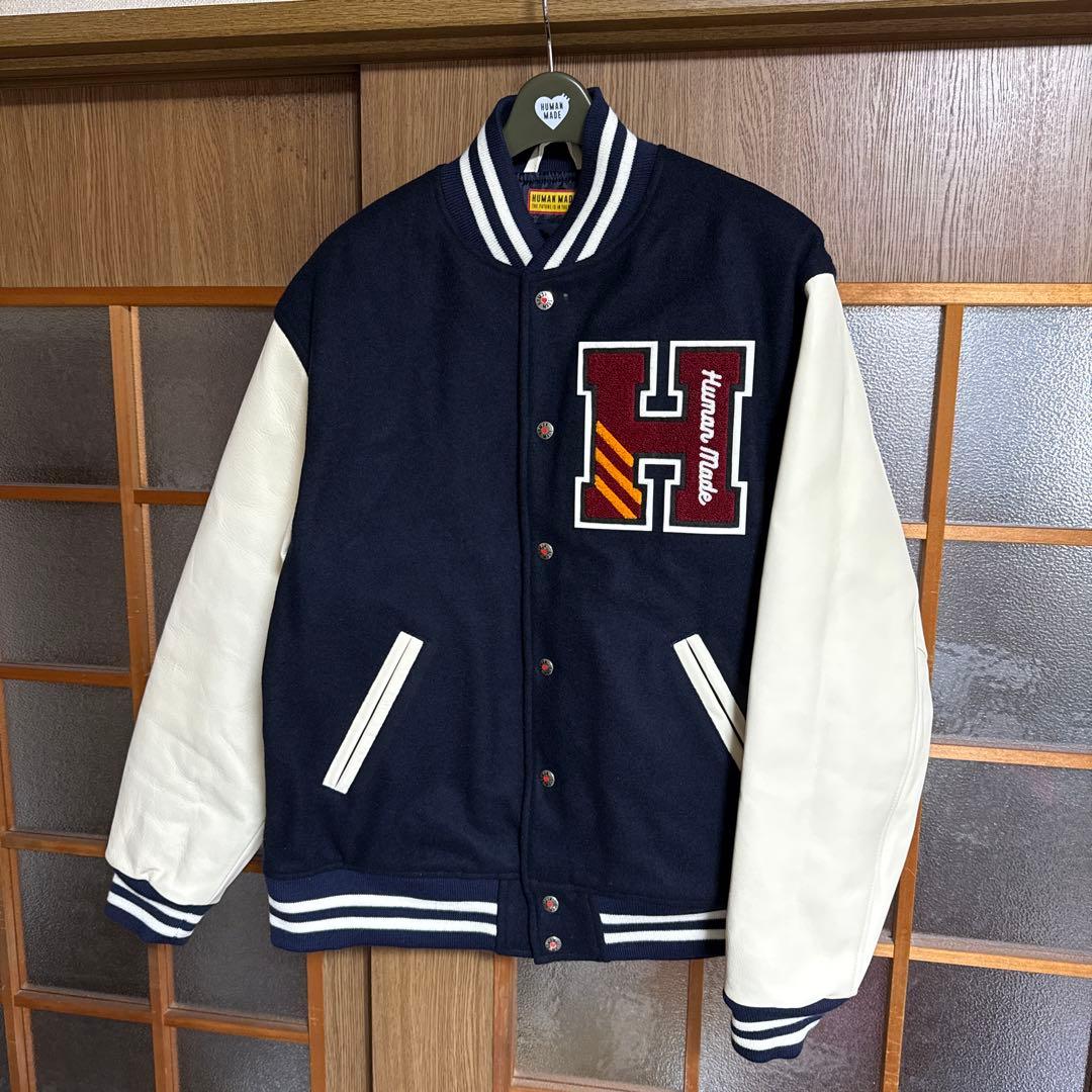 今期 新作 HUMAN MADE スタジャン (L) NIGO KENZO