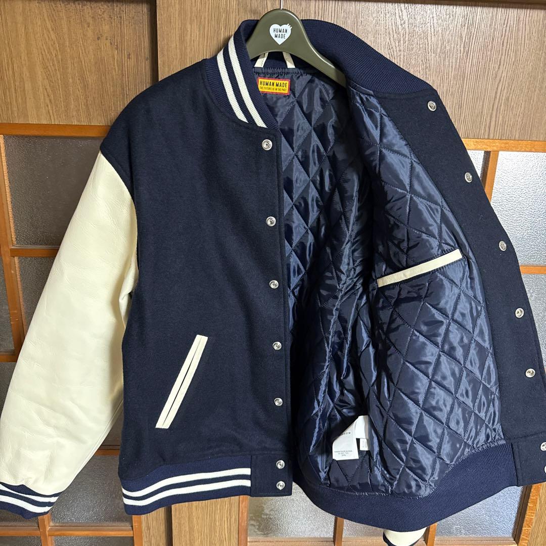 今期 新作 HUMAN MADE スタジャン (L) NIGO KENZO