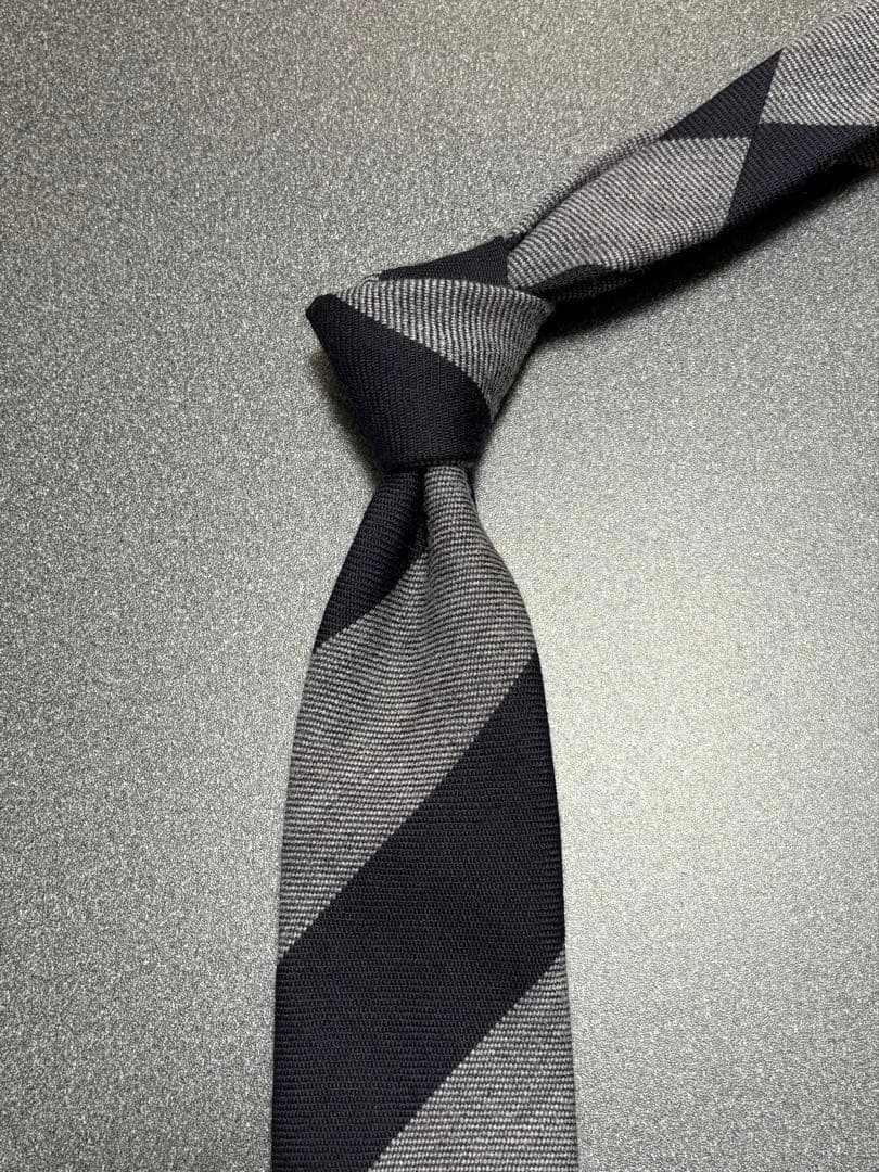 【未使用品】フランコバッシ BEAMS F 高級ウールネクタイ