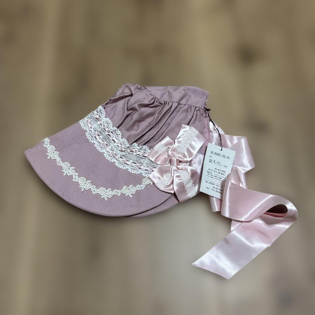 Innocent world ボンネット帽子ピンク　未使用タグ付き