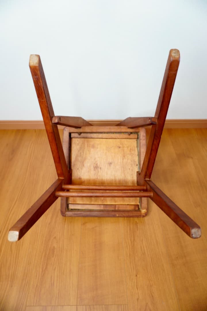 デスクチェア 椅子 木製 アンティーク レトロ