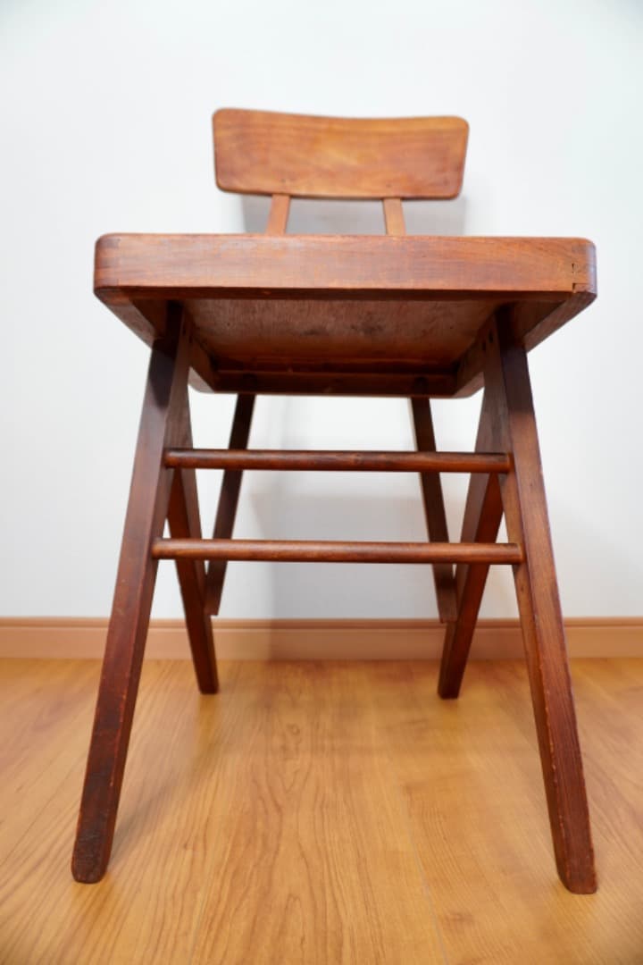 デスクチェア 椅子 木製 アンティーク レトロ