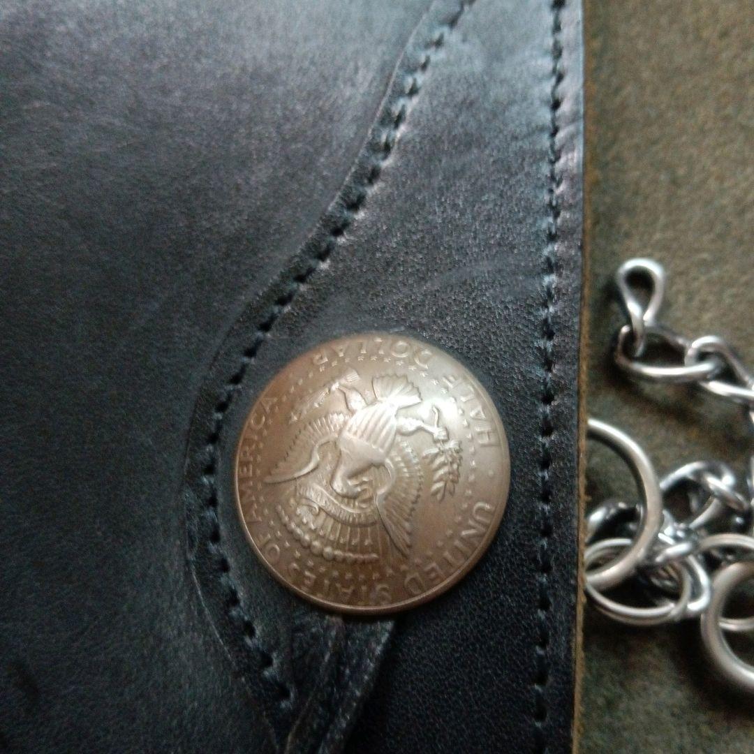 burny saddle leather-vest concho バーニー