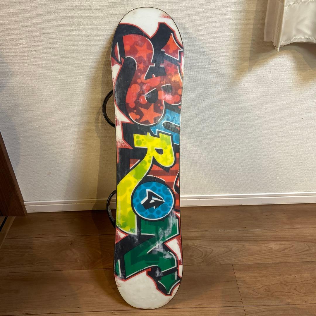 BURTONキッズスノーボード90センチサイズ ビンディング付き