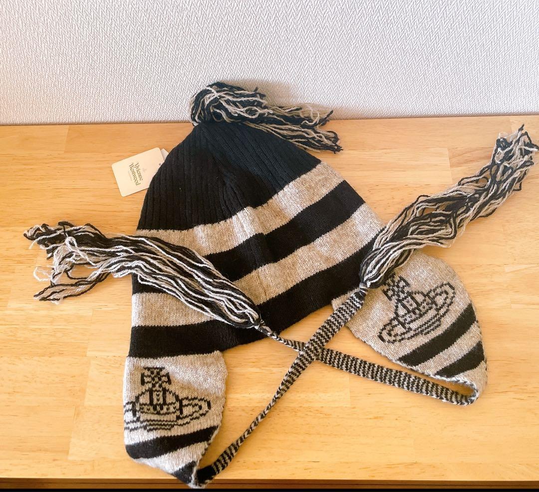 【初期激レア未使用タグ付】ヴィヴィアン　ニット帽　香椎かてぃ