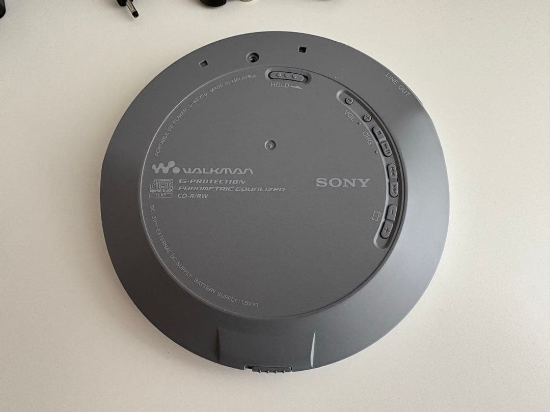 SONY MP3ポータブルCDプレーヤー
