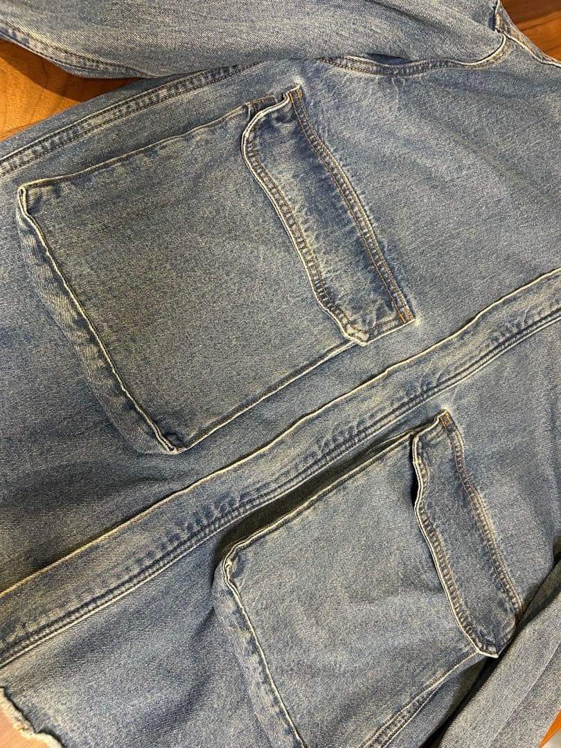 美品　AMERIデニムジャケット 黒石奈緒子着用