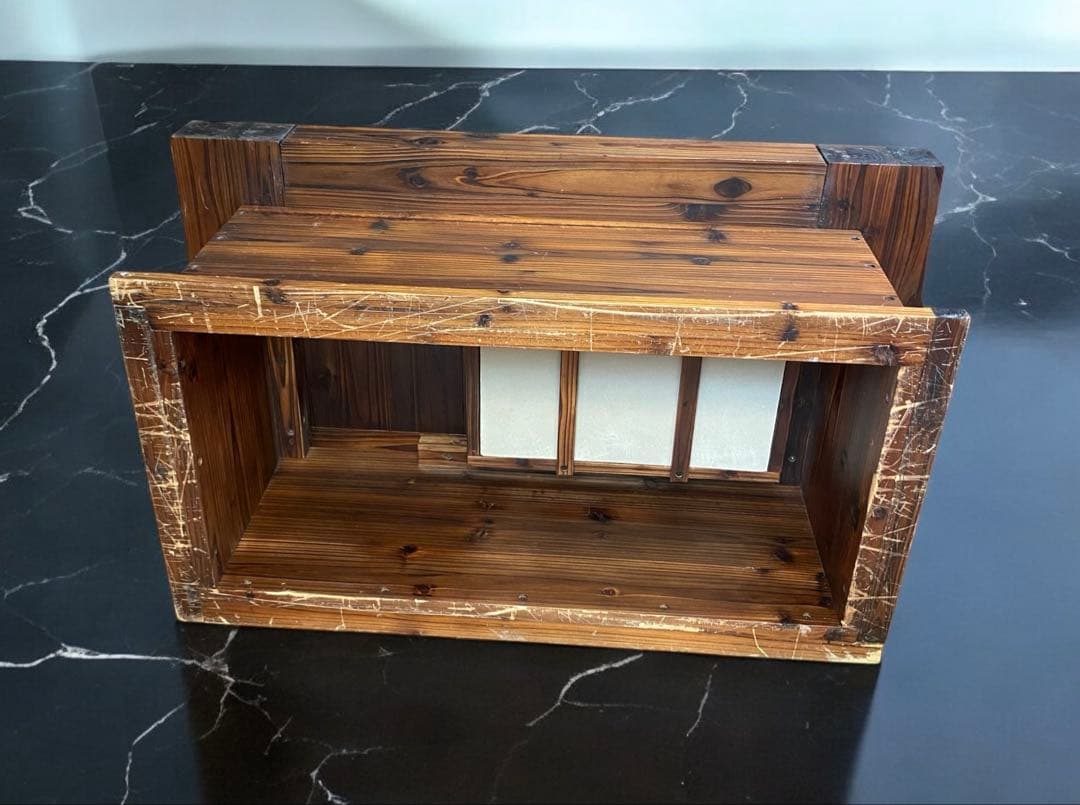 長火鉢　囲炉裏付きローテーブル