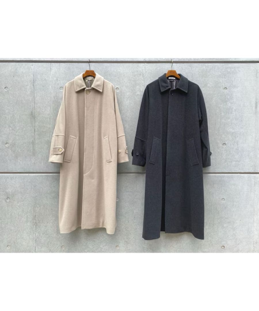 auralee ロングコートダークグレー サイズ1 オーラリー