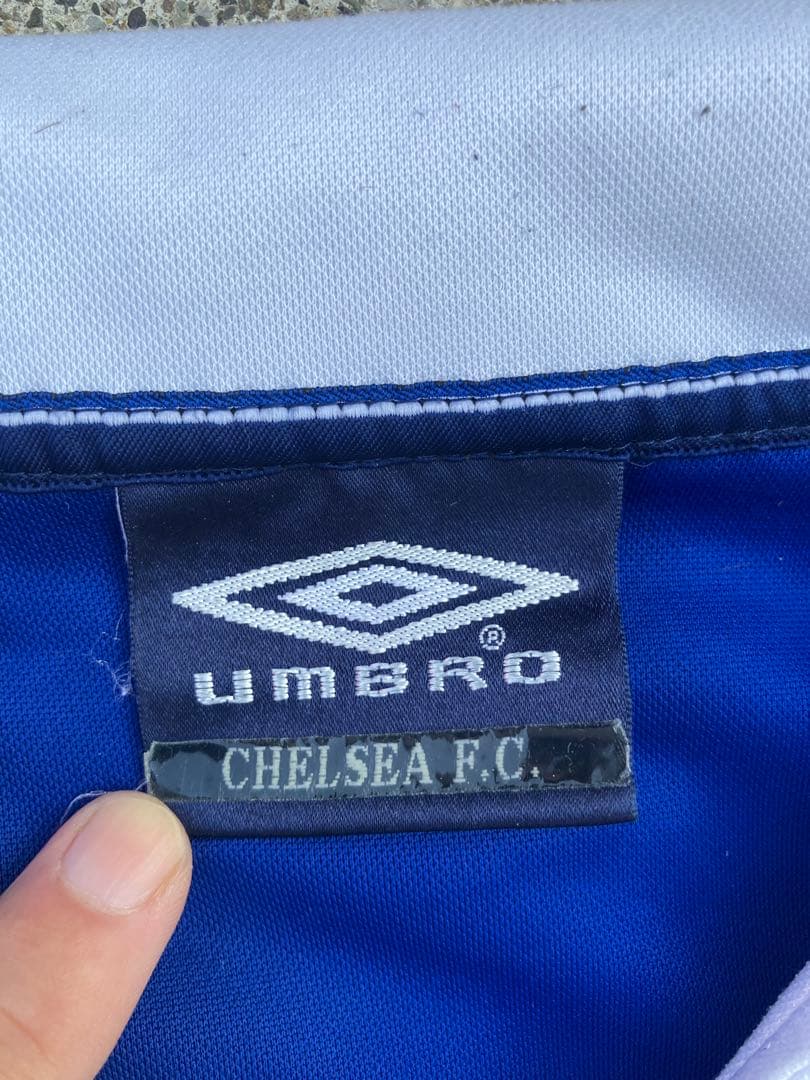 【入手困難】アンブロxチェルシーFC ユニフォーム ポロシャツ　ビンテージ 古着