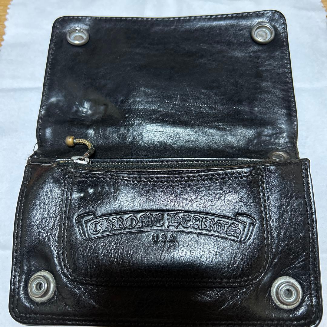 Chrome Hearts ケルティックドック 二つ折りワンジップウォレット