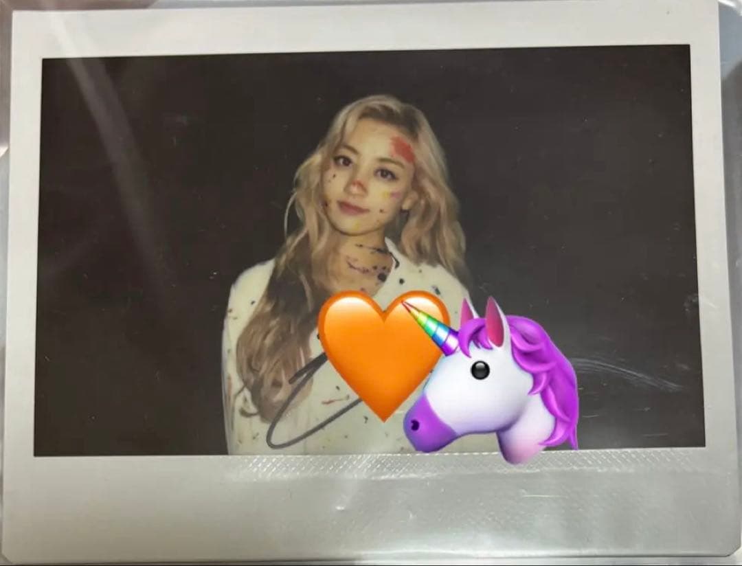 TWICE Fanfare ジヒョ 直筆サイン チェキ