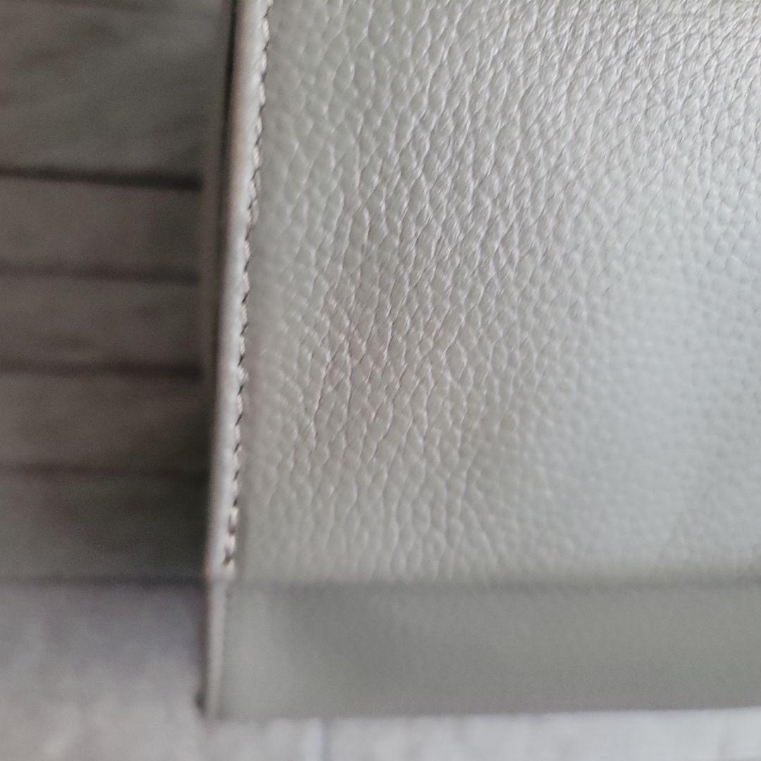 イアパピヨネ 柄ワイドテープ ショルダーバッグ グレー