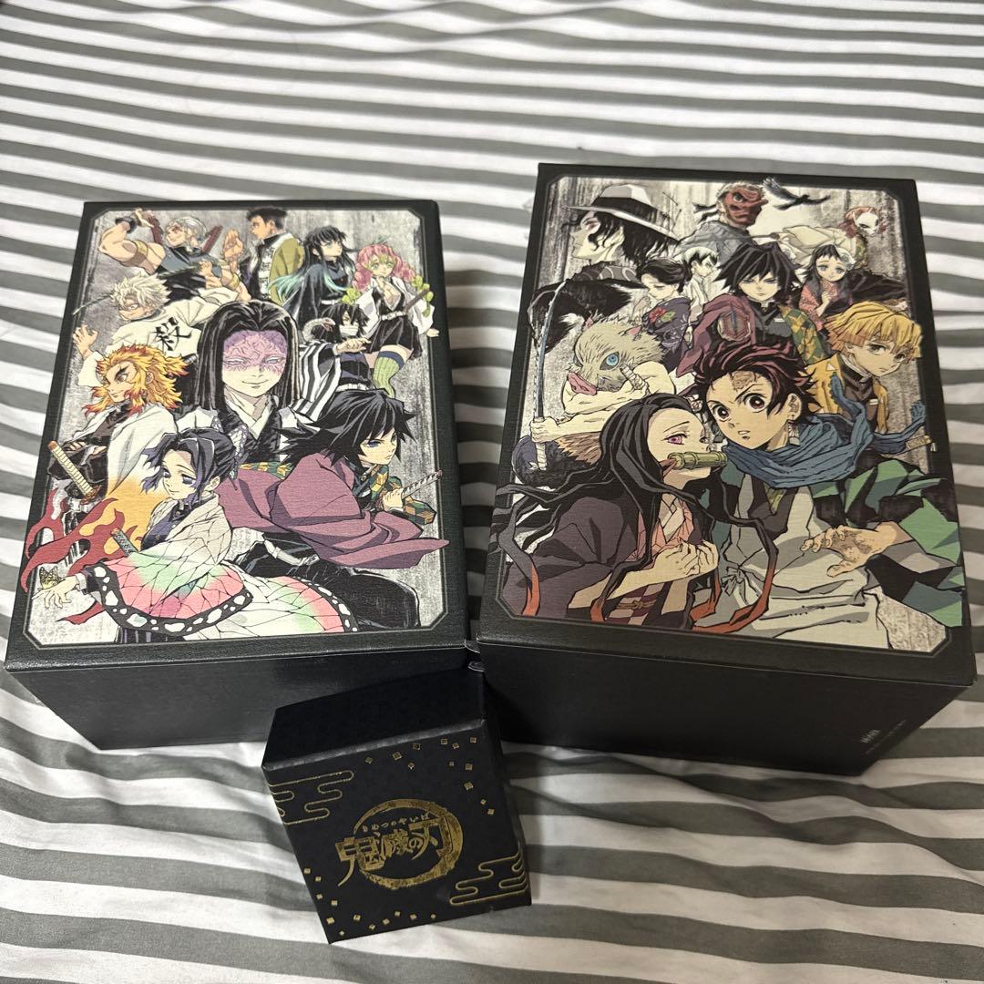 まめ　鬼滅の刃　Blu-ray全巻　花札ケース