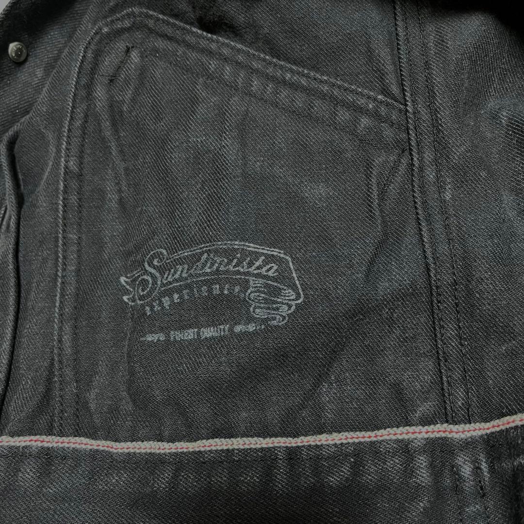 zettサンディニスタエクスペリエンス チバデニムジャケット 日本製