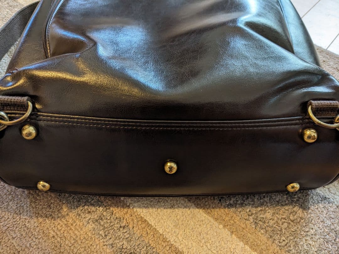 限定デザイン！ YOUTA ダレスバッグ Mサイズ チョコ（ブラウン）