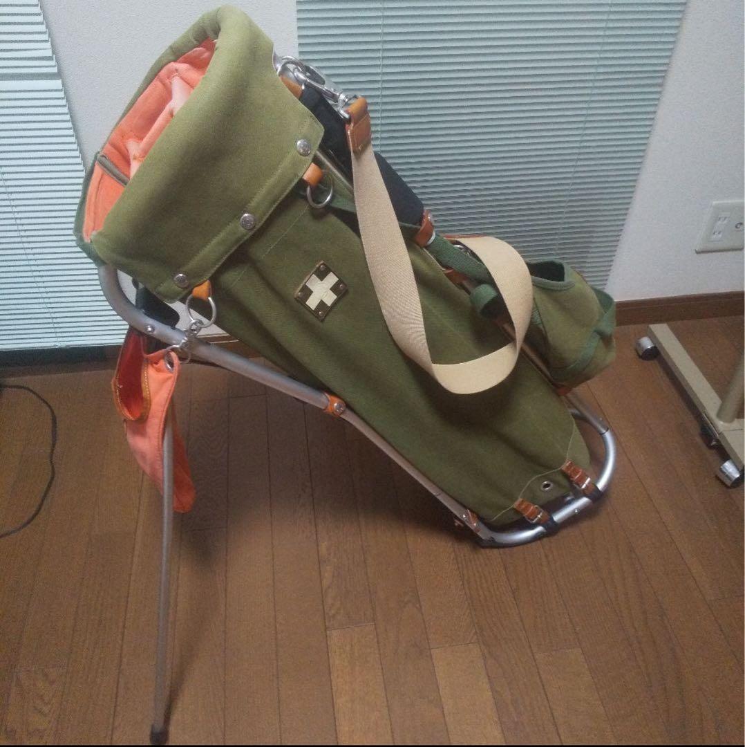 木の庄帆布スタンドキャディバック　2018年限定　×ミズノフレームウォーカー