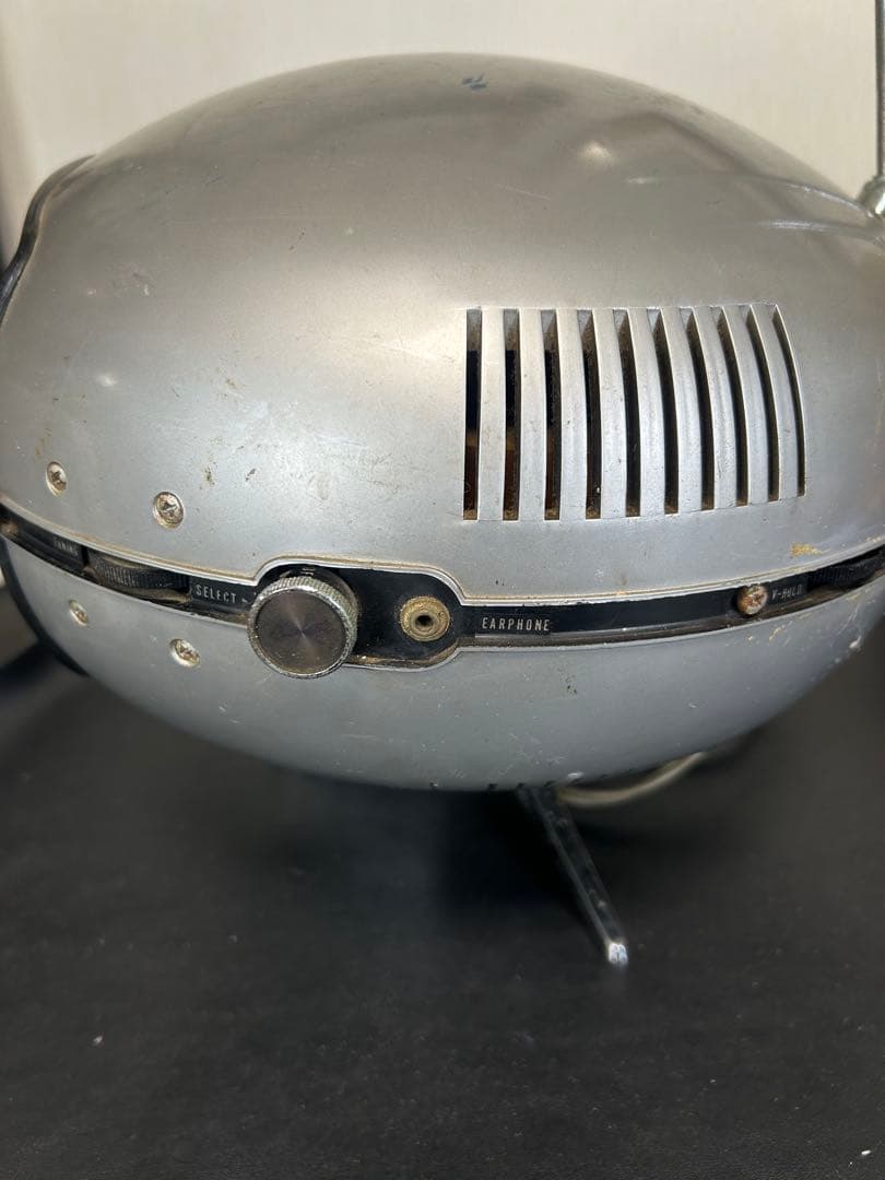 名作 スペースエイジ TV　ナショナルTR-603A レトロ　ミッドセンチュリー