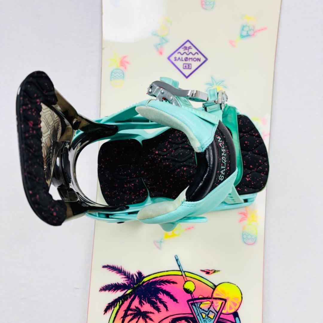 スノーボード SALOMON OH YEAH 143 x SALOMON VENDETTA S
