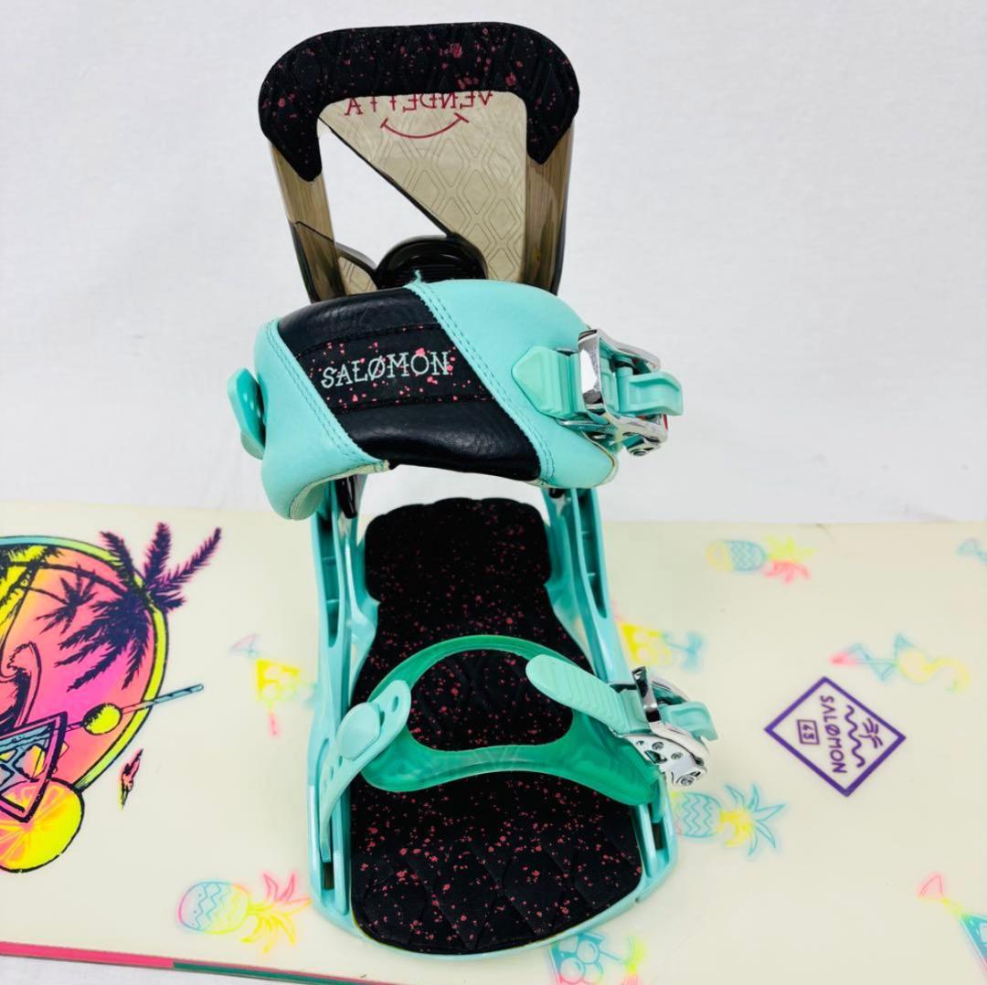 スノーボード SALOMON OH YEAH 143 x SALOMON VENDETTA S