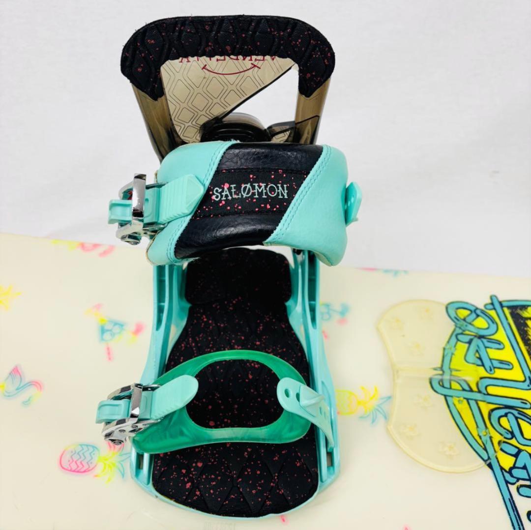 スノーボード SALOMON OH YEAH 143 x SALOMON VENDETTA S