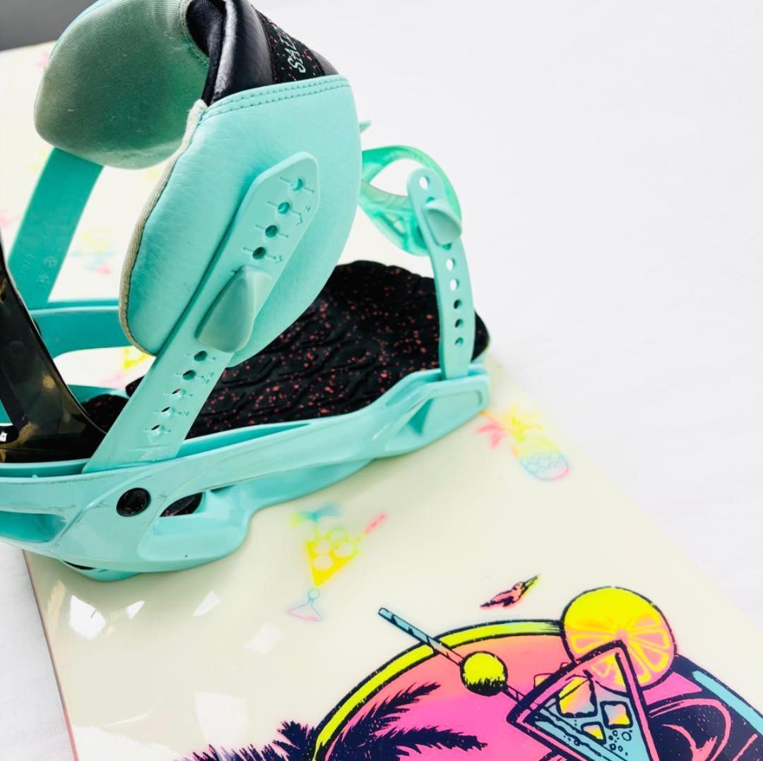 スノーボード SALOMON OH YEAH 143 x SALOMON VENDETTA S