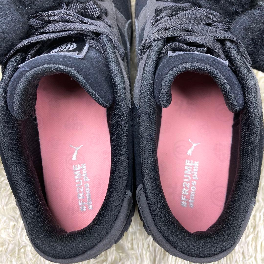 『未使用級』FR2 梅 PUMA コラボスニーカー 厚底 うさぎ ブラック　黒