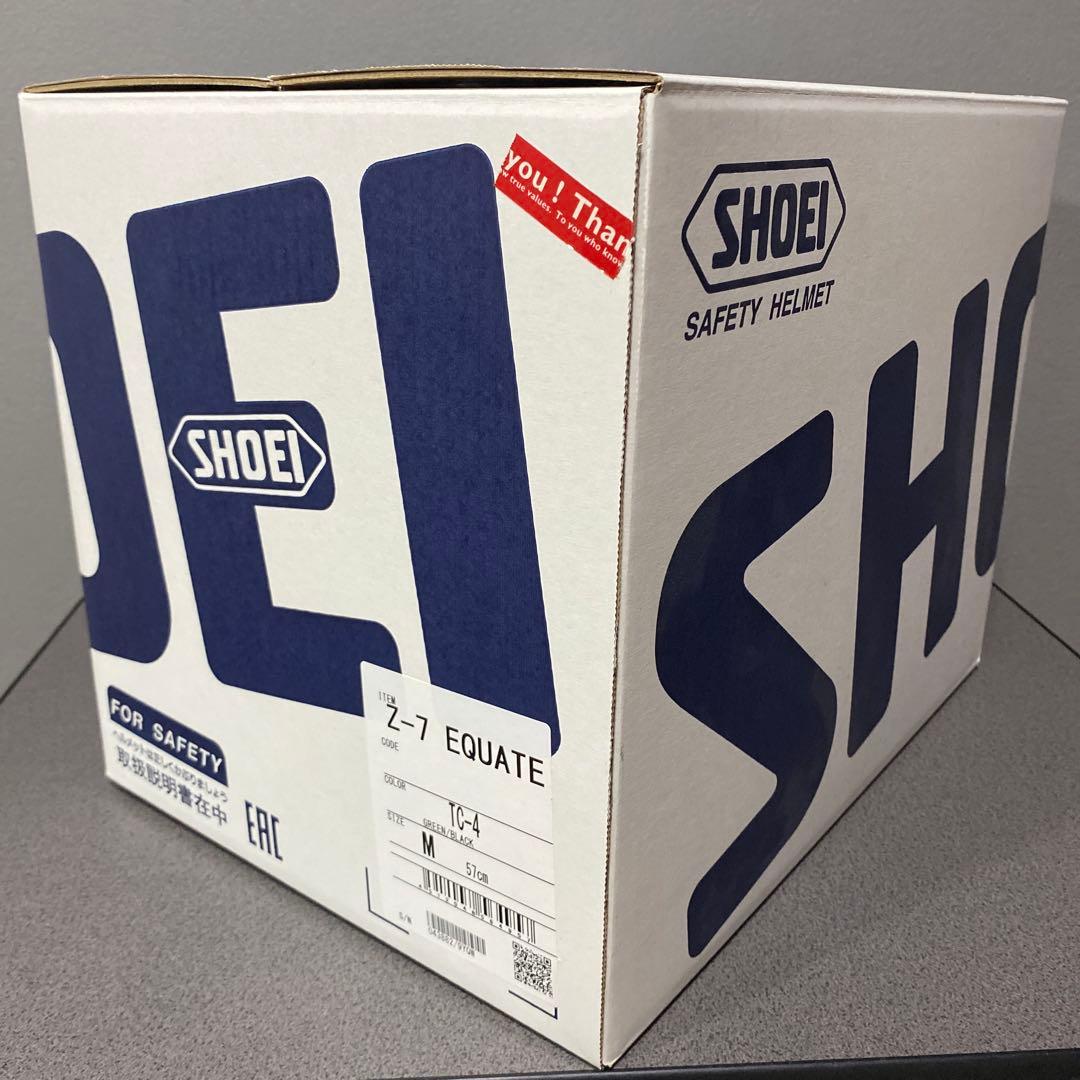 SHOEI フルフェイスヘルメット Zー７　EQUATE(イクエート)