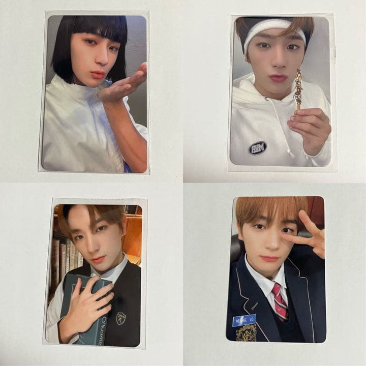 the boyz ヒョンジェ　トレカ　4枚　maverick ヨントン　アルバム