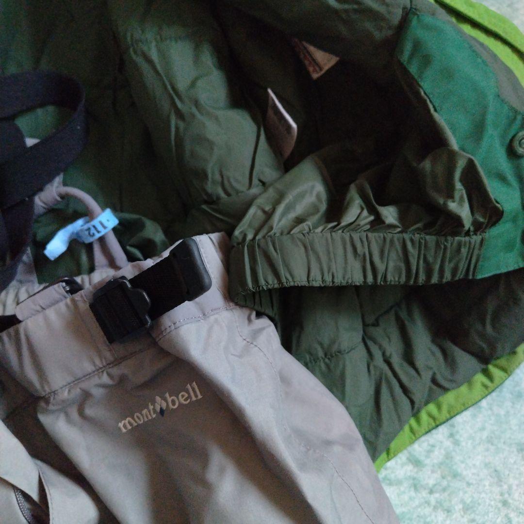 mont-bell　スキーウェア上160cm・下150cm(3Mシンサレート)