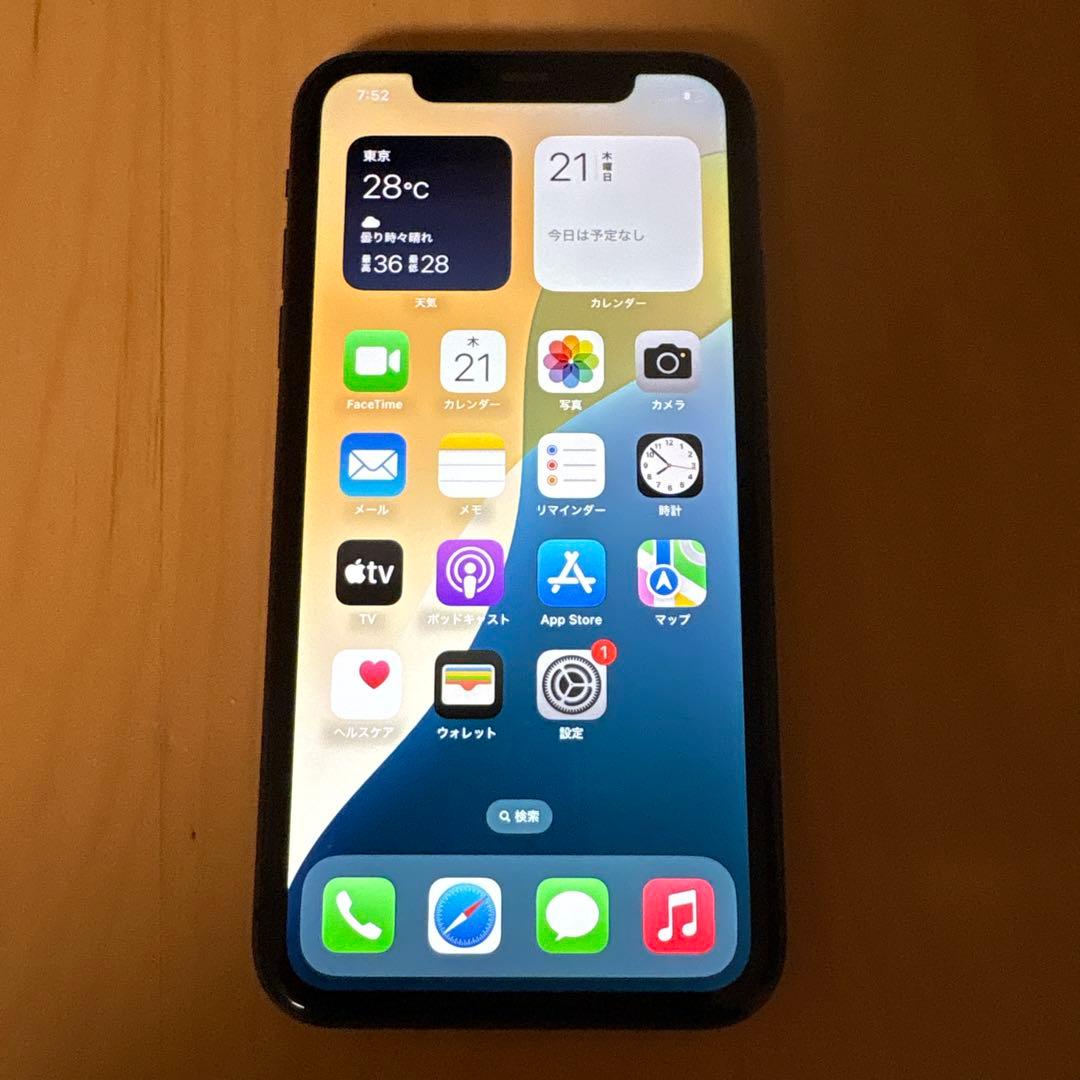 iPhone11　256GB　ブラック　本体のみ