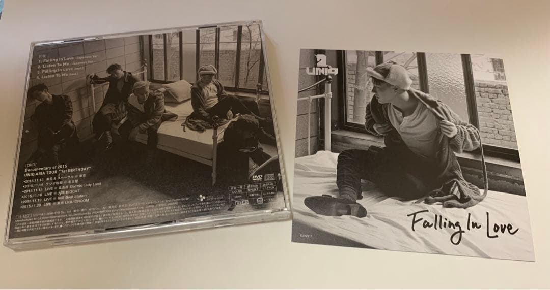 【UNIQ】Falling In Love 日本版　※特典カード付 スンヨン