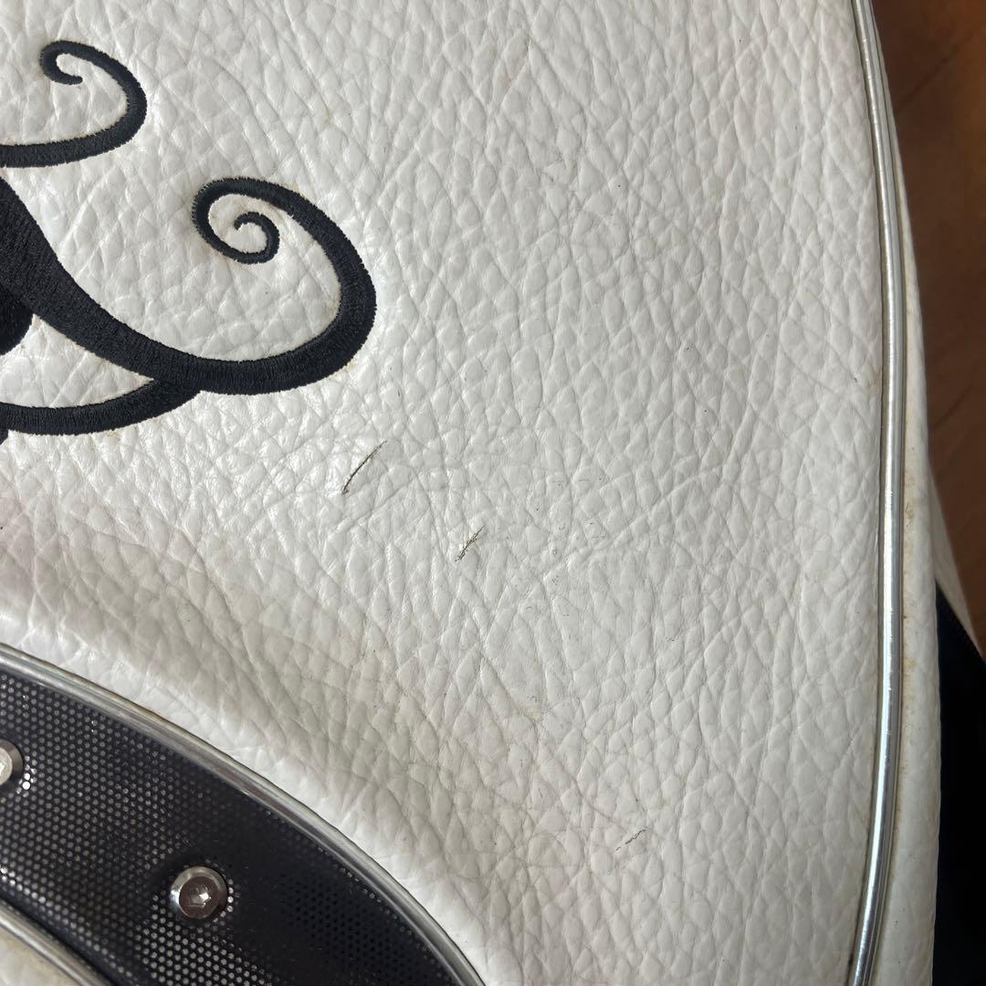 ダンスウィズドラゴン キャディバッグ ホワイト