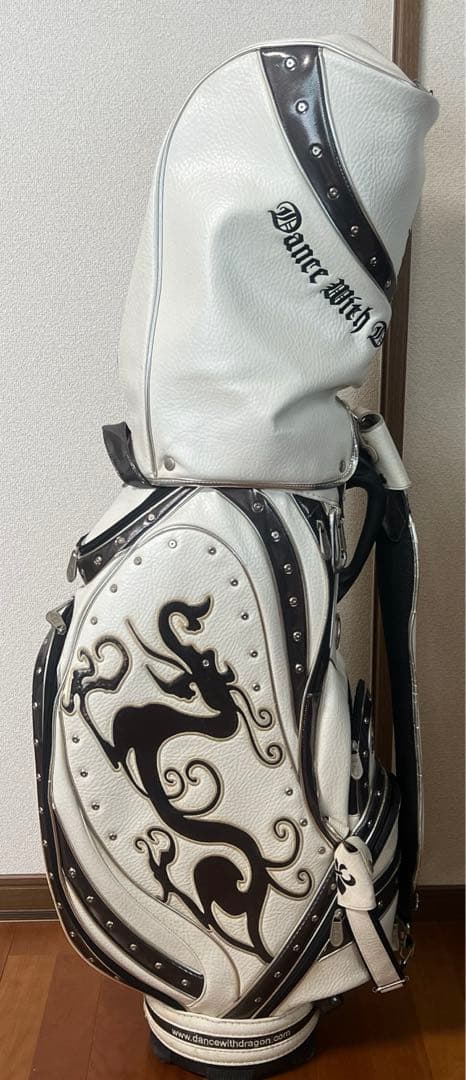 ダンスウィズドラゴン キャディバッグ ホワイト