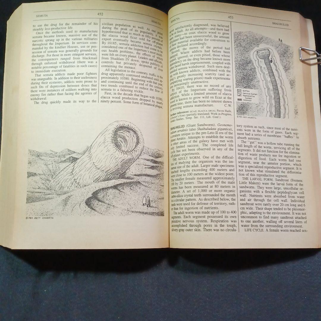 a16_★希少本★ 砂の惑星 『The Dune Encyclopedia』