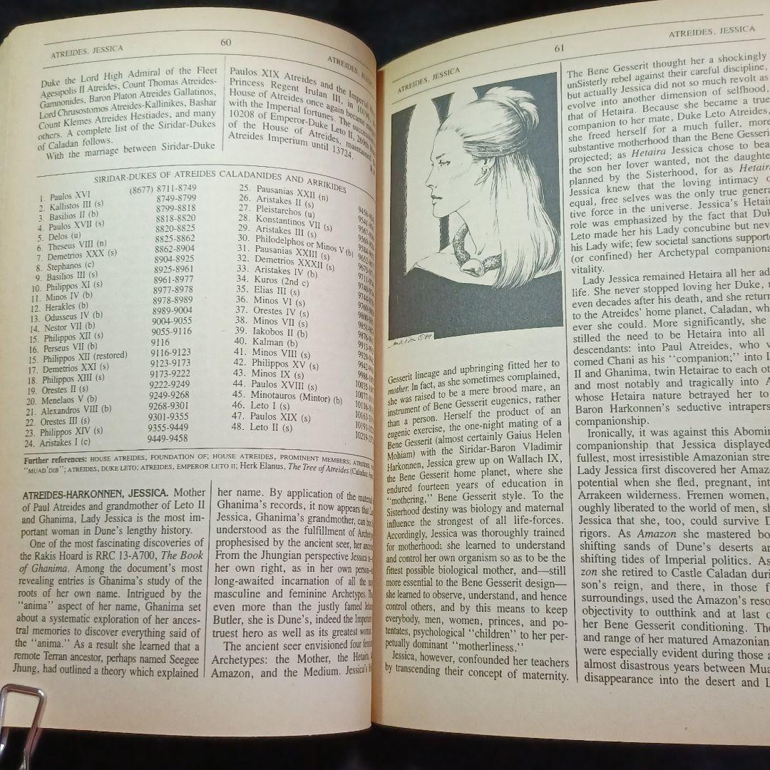 a16_★希少本★ 砂の惑星 『The Dune Encyclopedia』