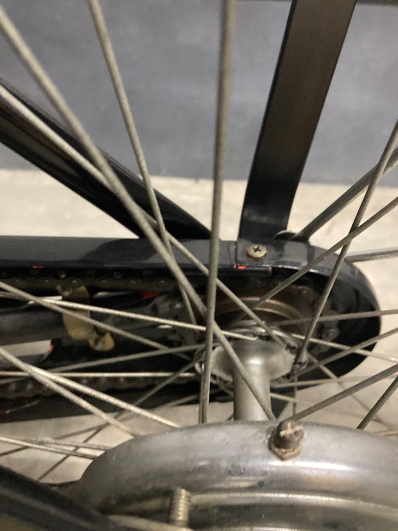 昭和レトロ　郵便自転車　改　整備済み