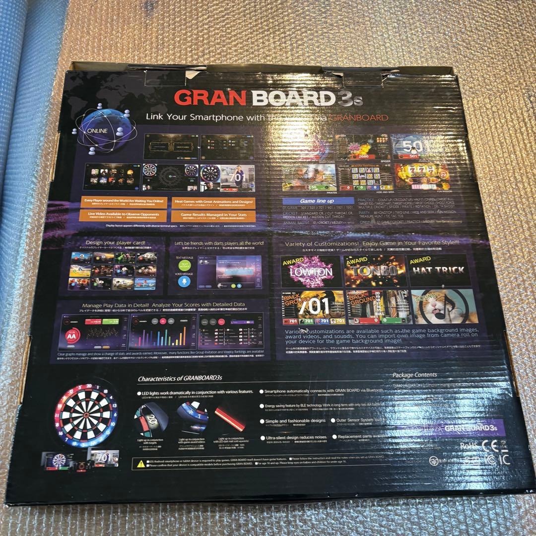 GRAN BOARD 3s 美品　動作確認済 ソフトボード 電子ダーツボード