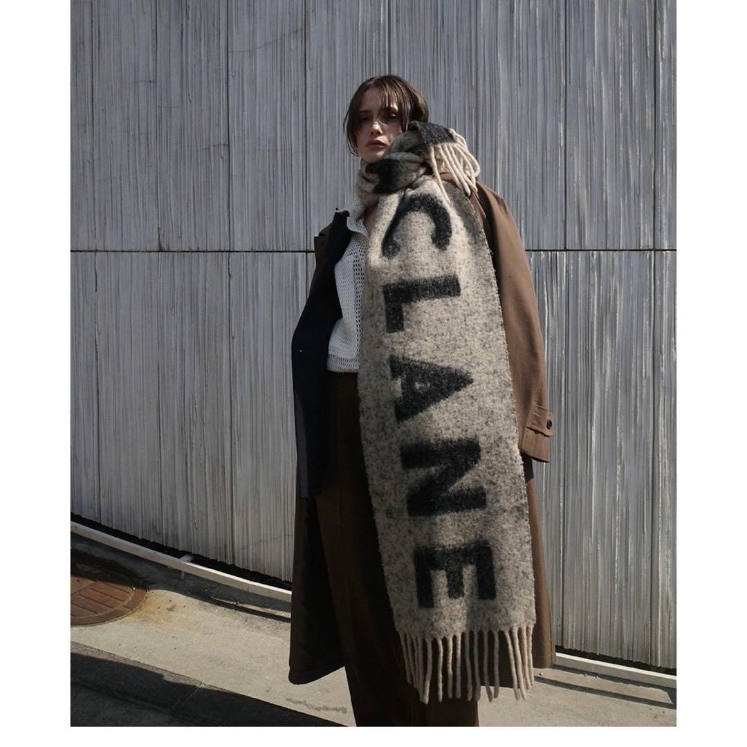 【新品・未使用】CLANE LOGO MUFFLER