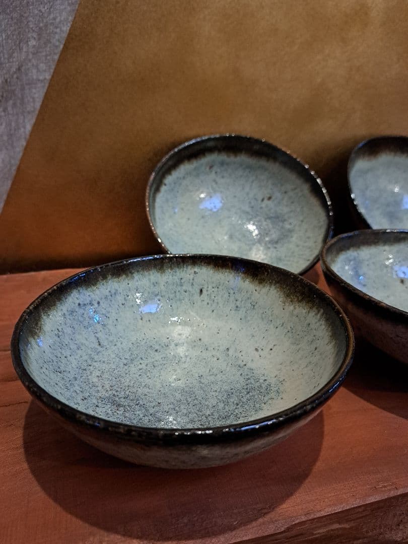 浅野陽　あさのあきら　鉢　皿　5枚　桐箱