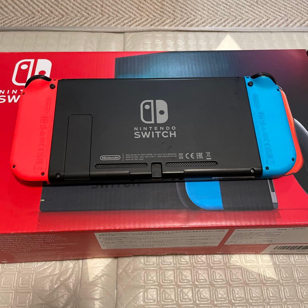 Nintendo Switch 本体　バッテリー持続時間が長くなったモデル