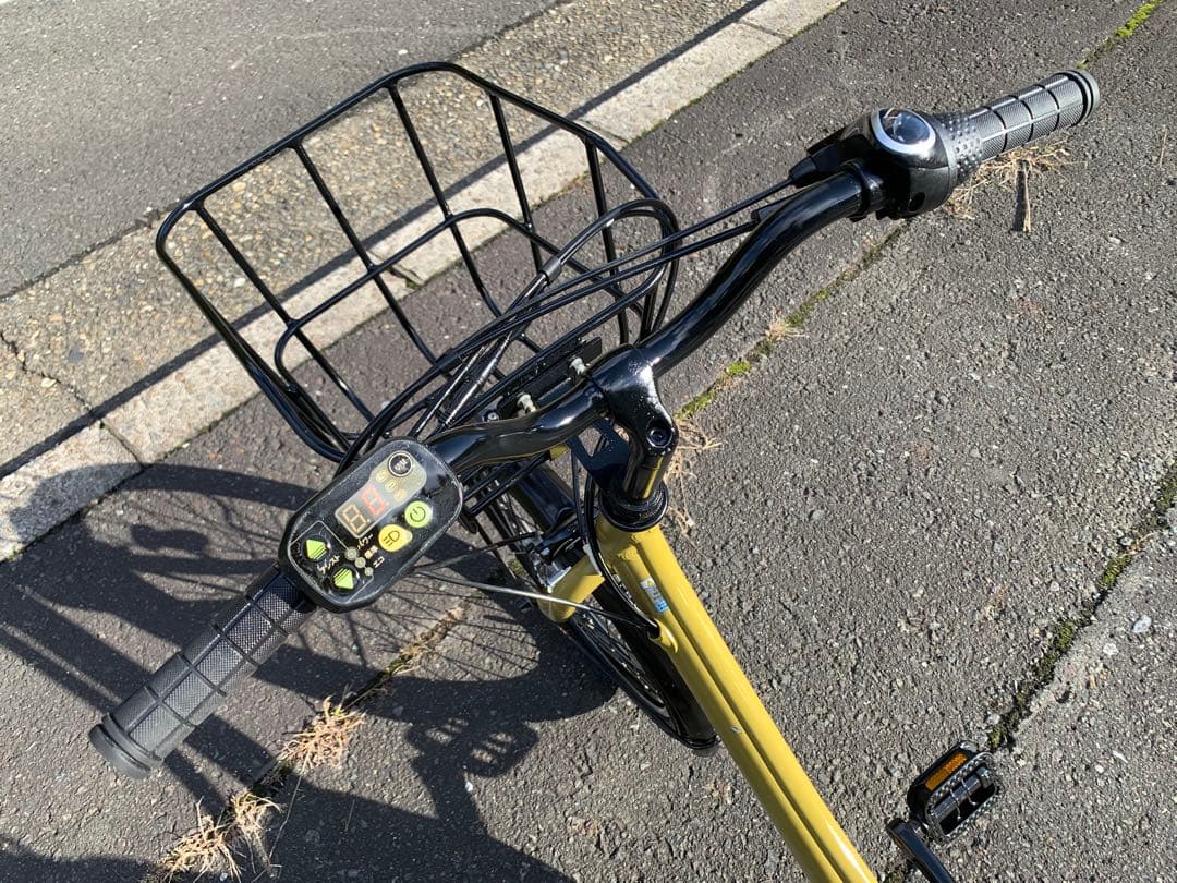 【動作確認済】送料無料 ENERSYS電動アシスト自転車10Ah内3速20インチ