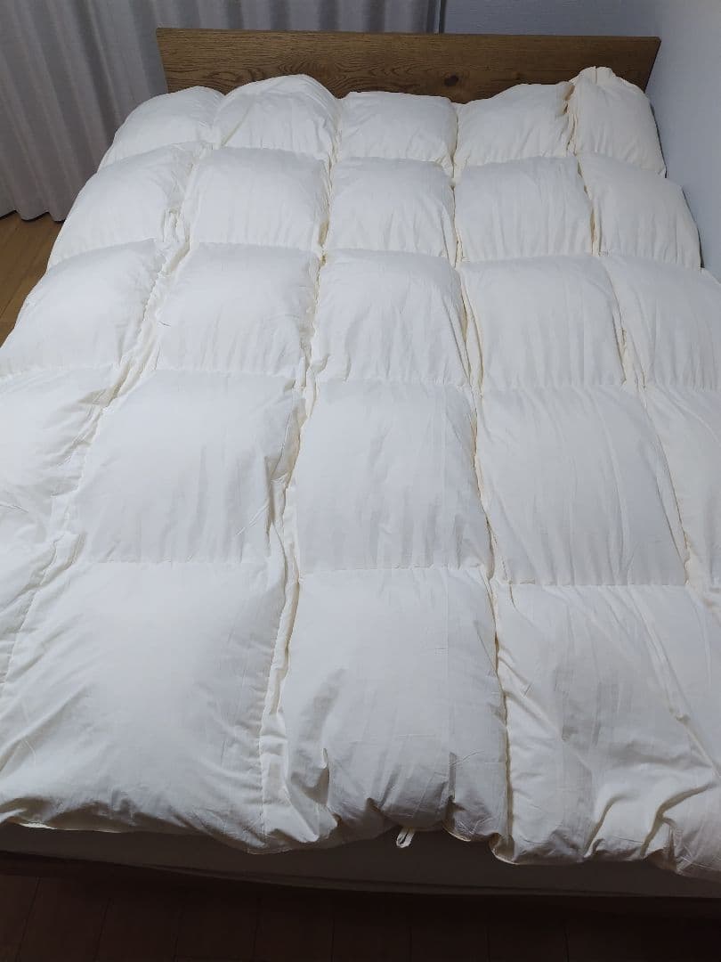 ホワイトダックダウン93% 掛け布団 ダブルサイズ