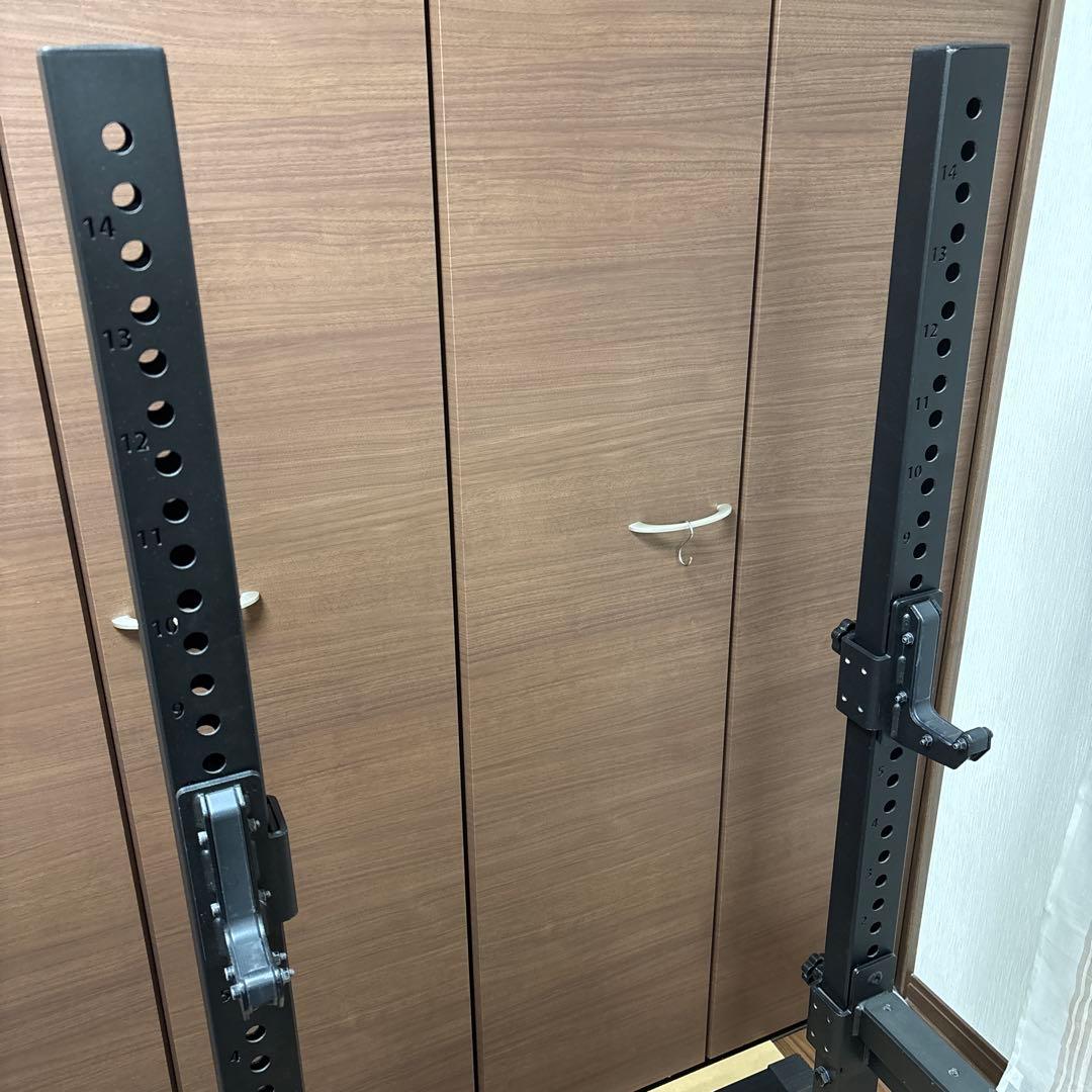 バーベルラック　ハーフラック　バーベルスタンド　ベンチプレス