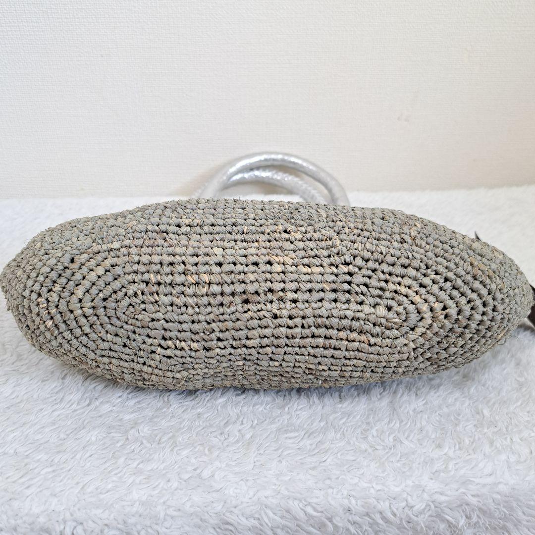 未使用　A point etc　アポワン ウテセ かごバッグ　トート　ラウィア